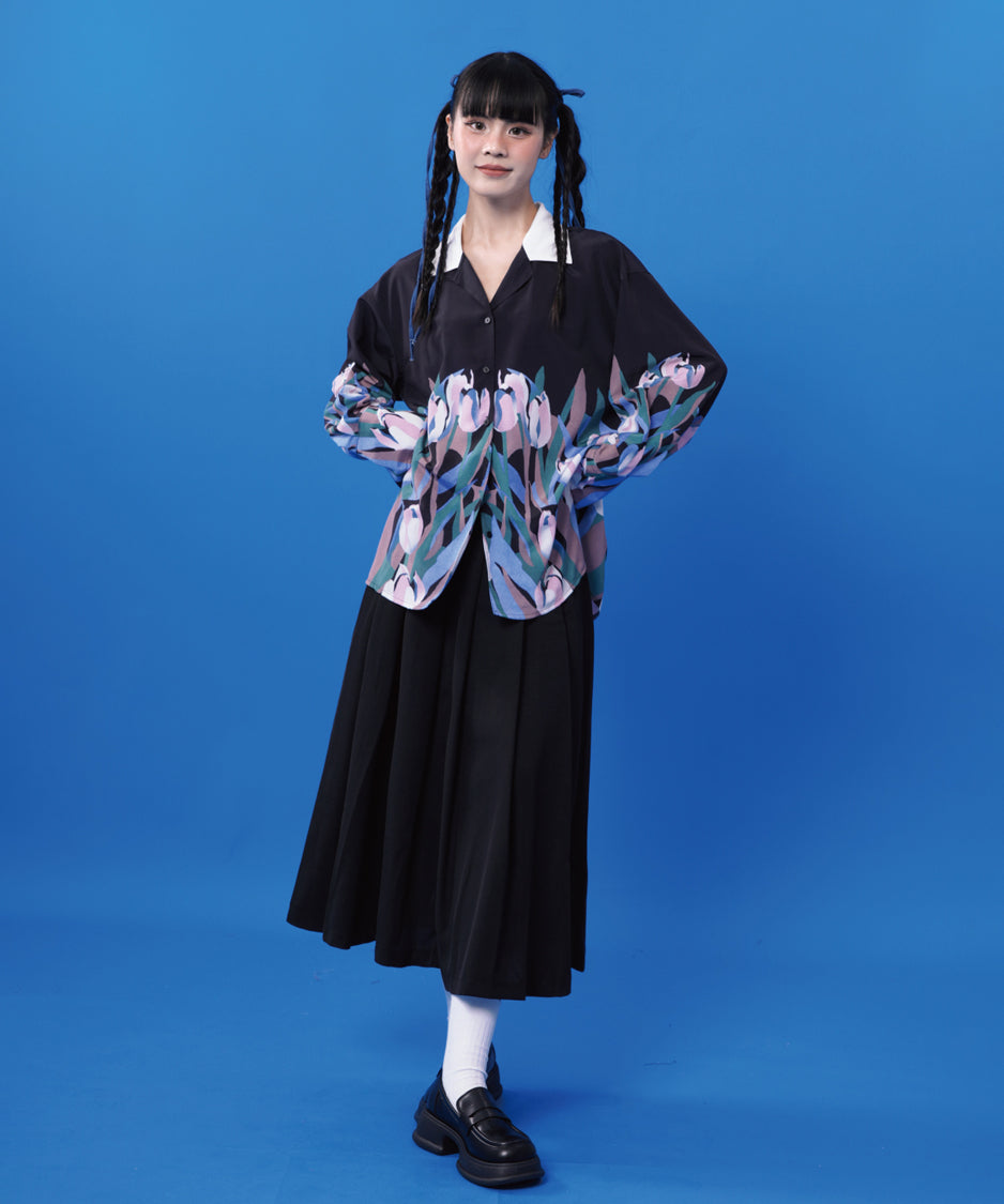 Tulip Print Blouse