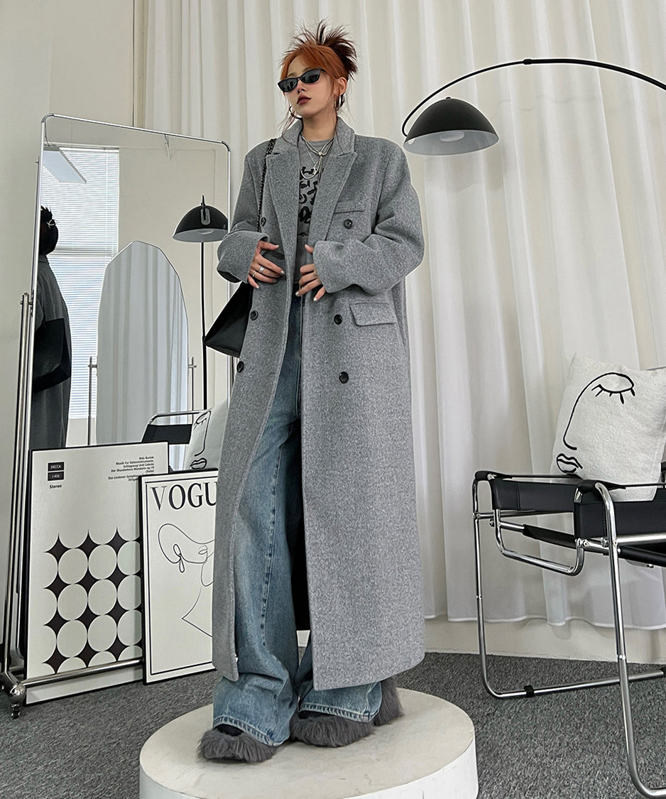 Double Button Chester Coat