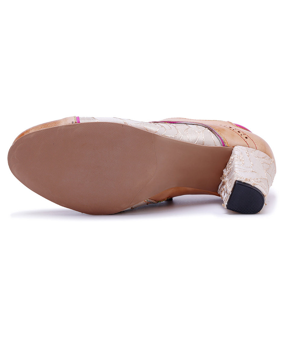 Rose Pattern Bootie