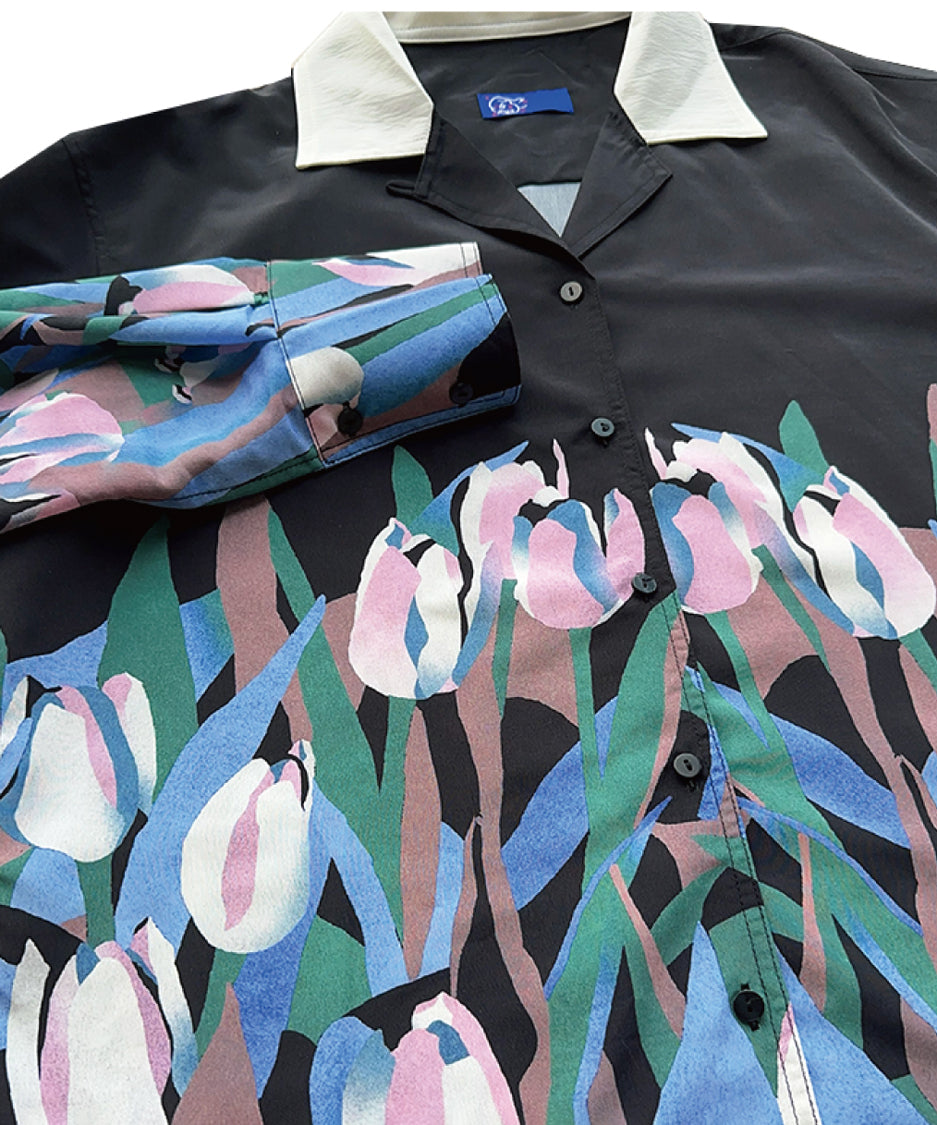 Tulip Print Blouse