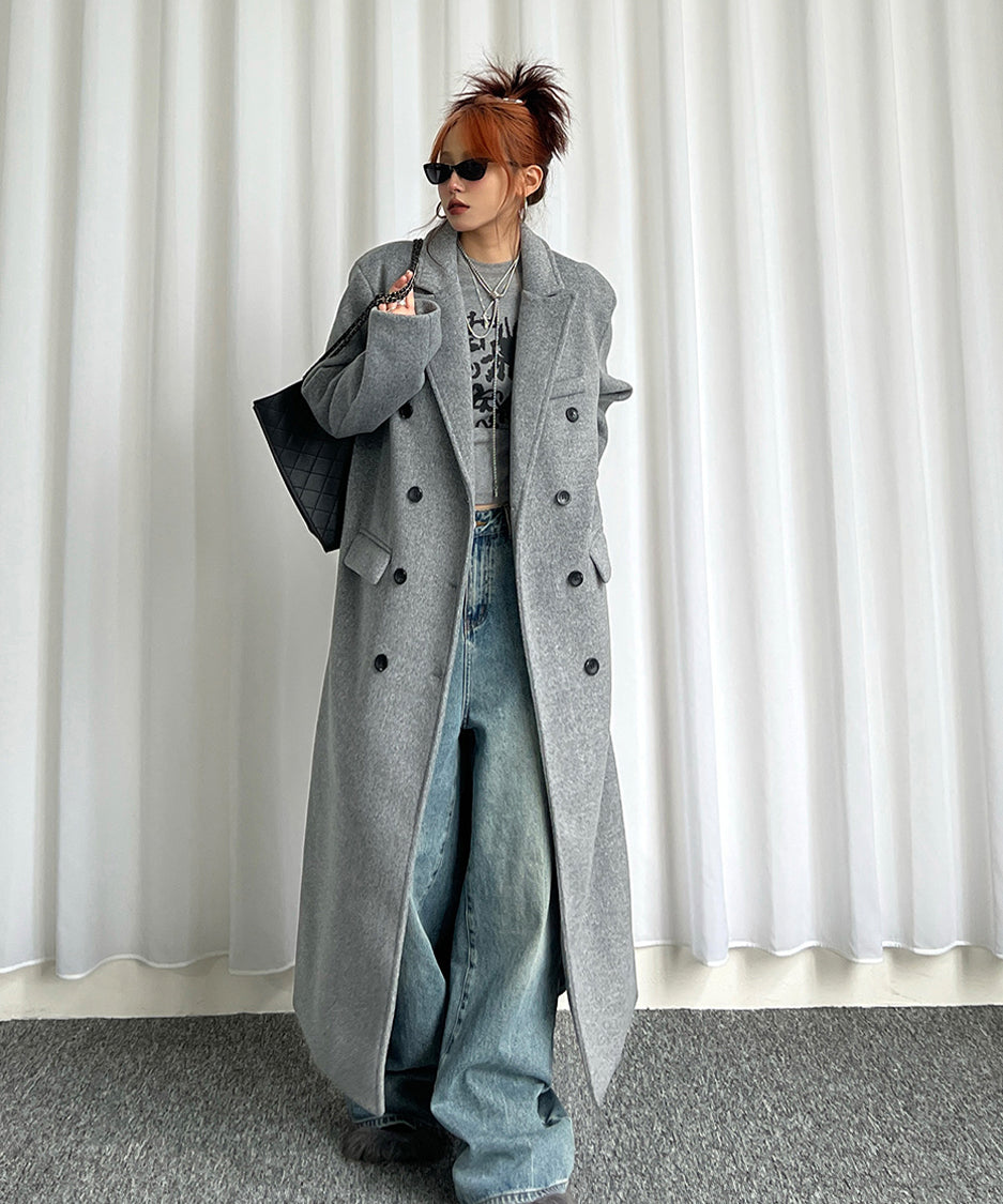 Double Button Chester Coat