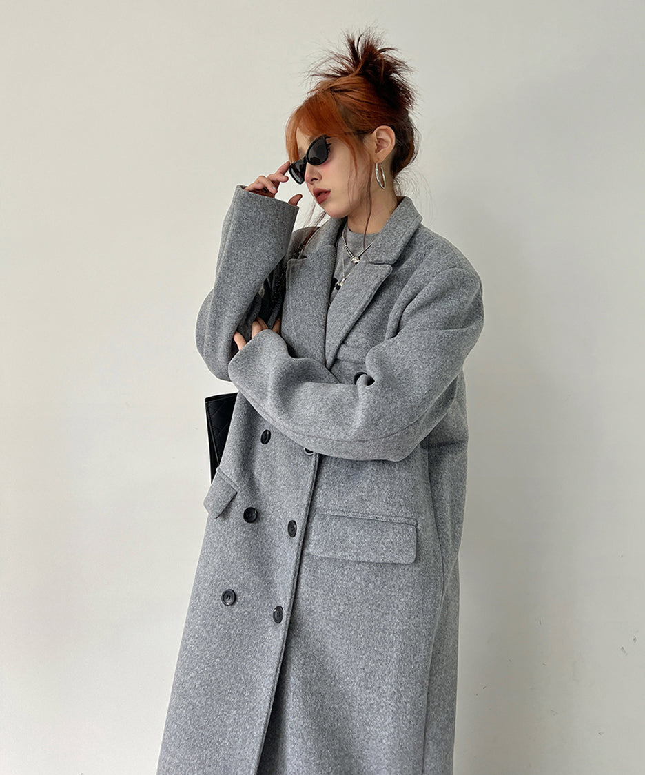 Double Button Chester Coat