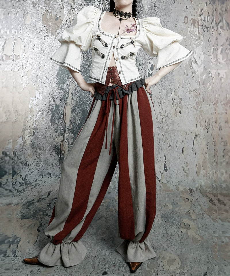 Corset Puff Blouse