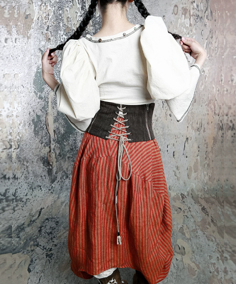Corset Puff Blouse