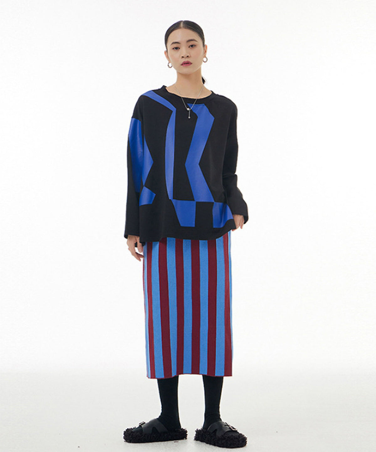 Rubber Print Top