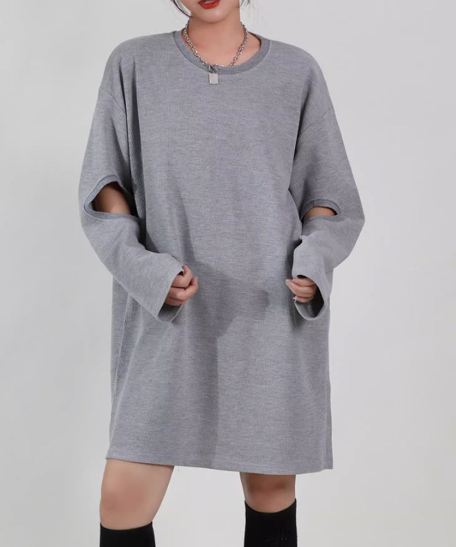 Elbow Cutout Dress