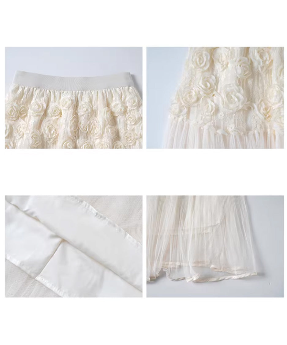 Floral Cable ＆ Tulle Series