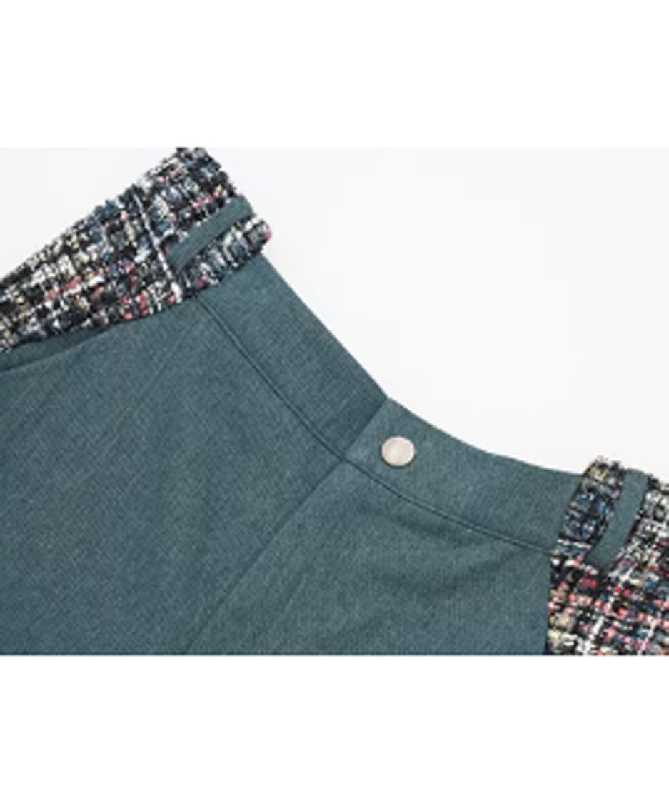 Tweed Accent Flow Pants