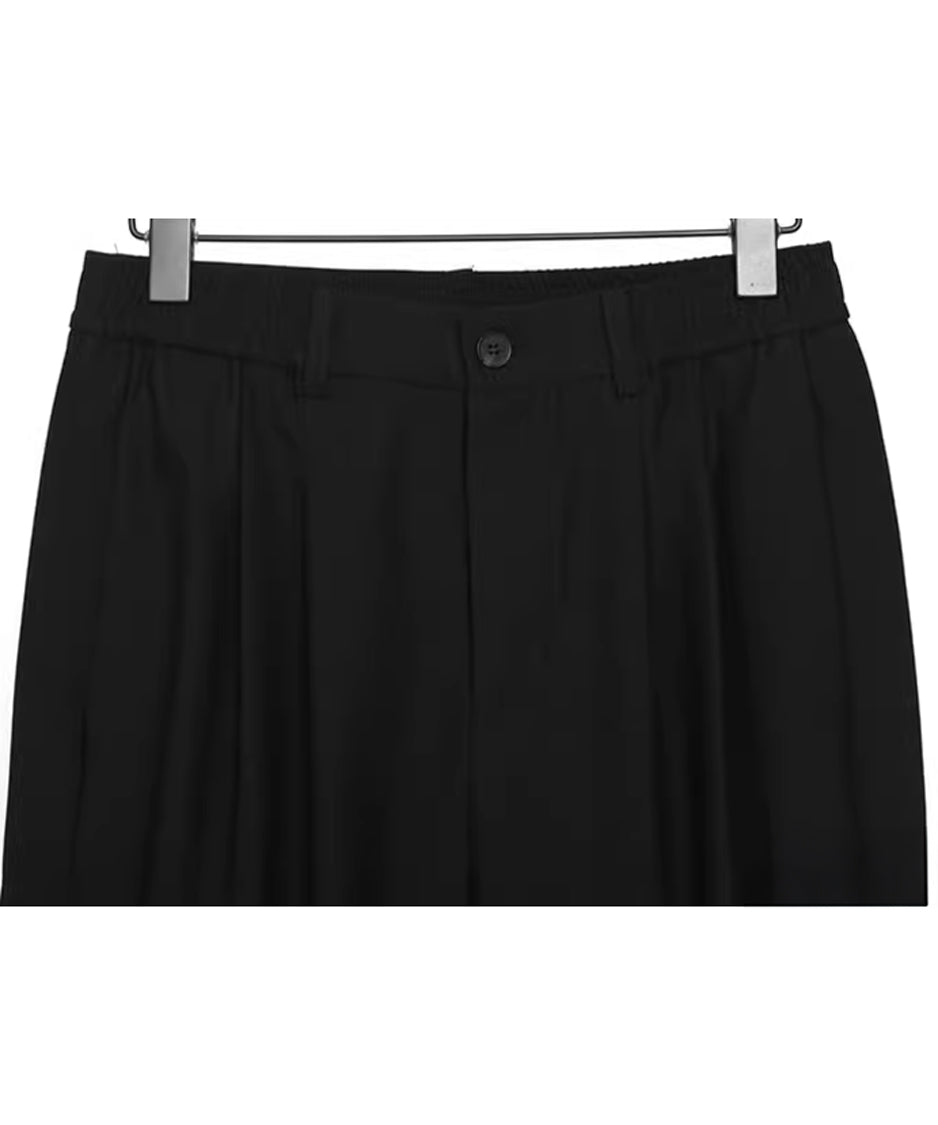Side Button Tapered Pants