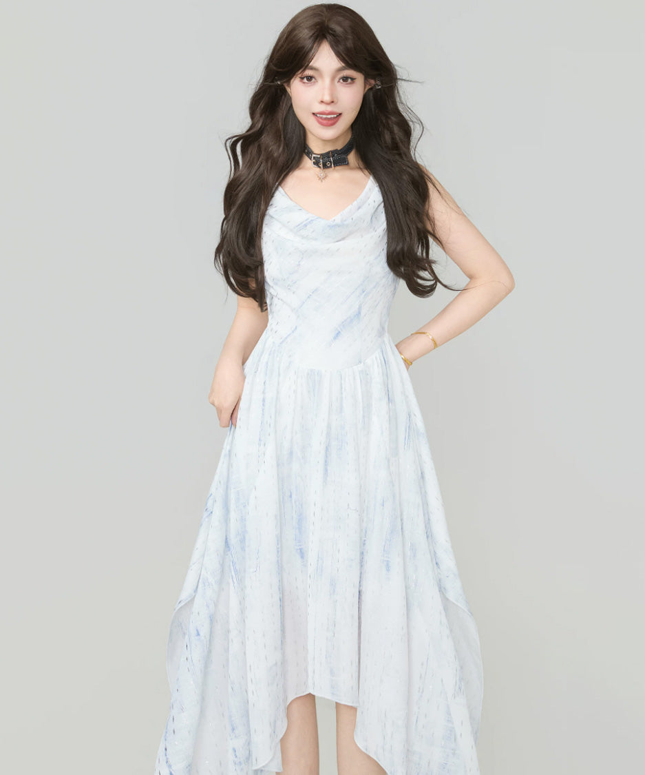 Drape Veil Dress