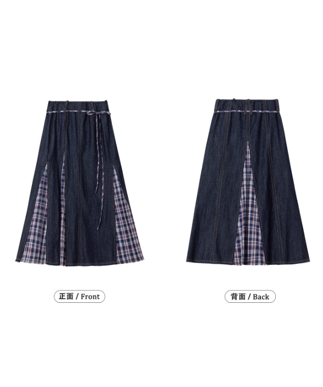 Plaid Denim Layered Series