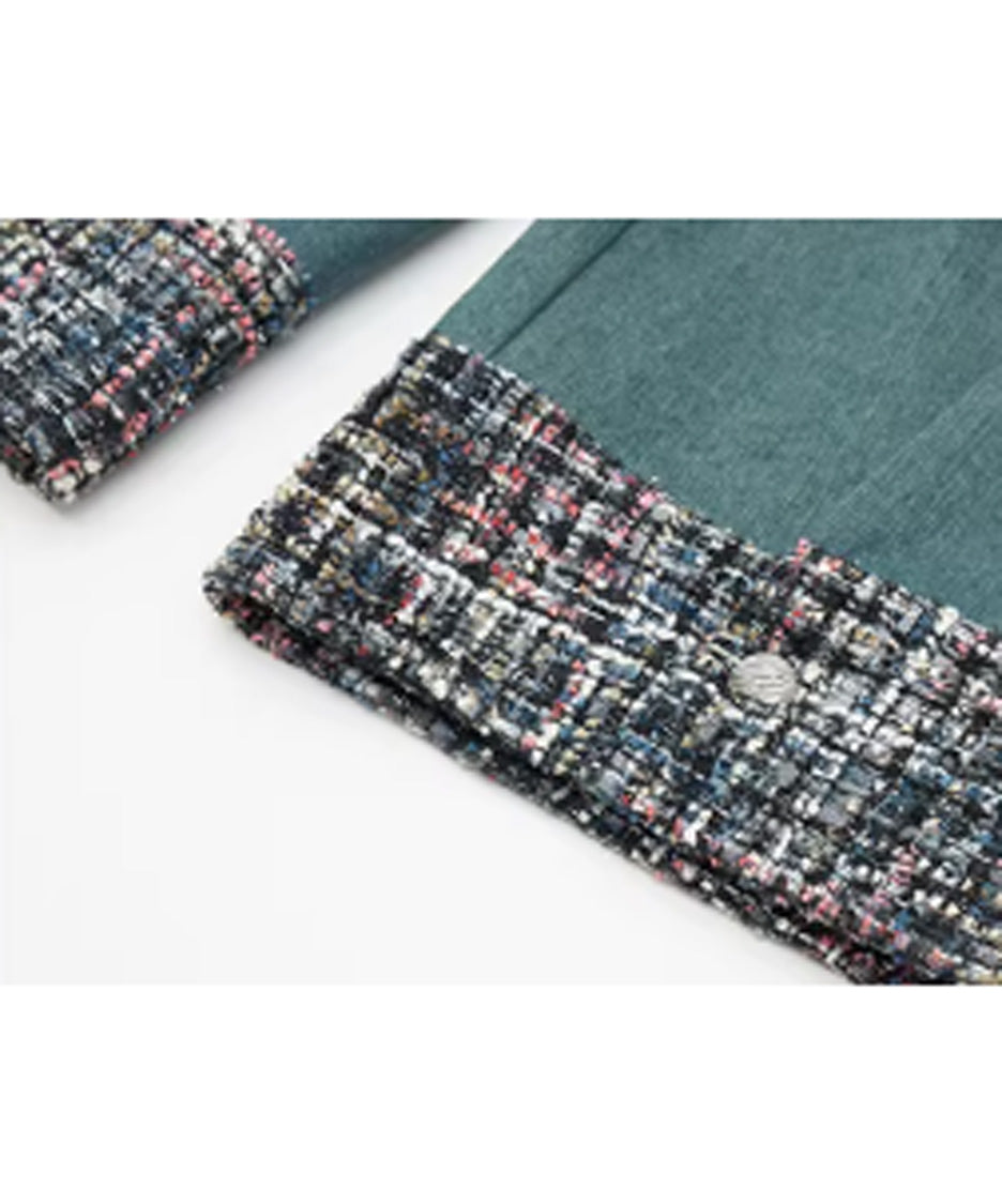 Tweed Accent Flow Pants