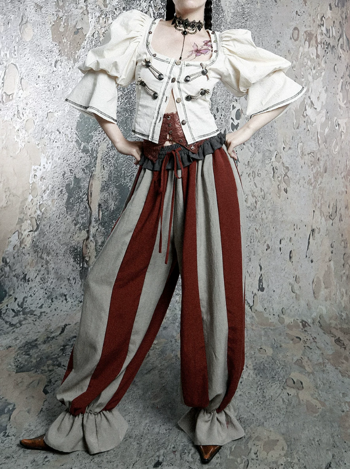Corset Puff Blouse