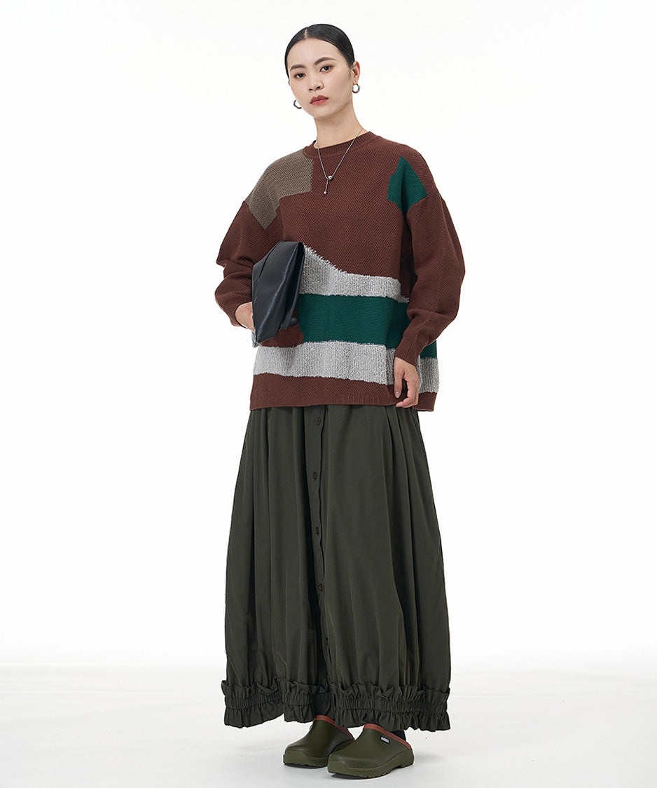 Abstract Block Knit Series