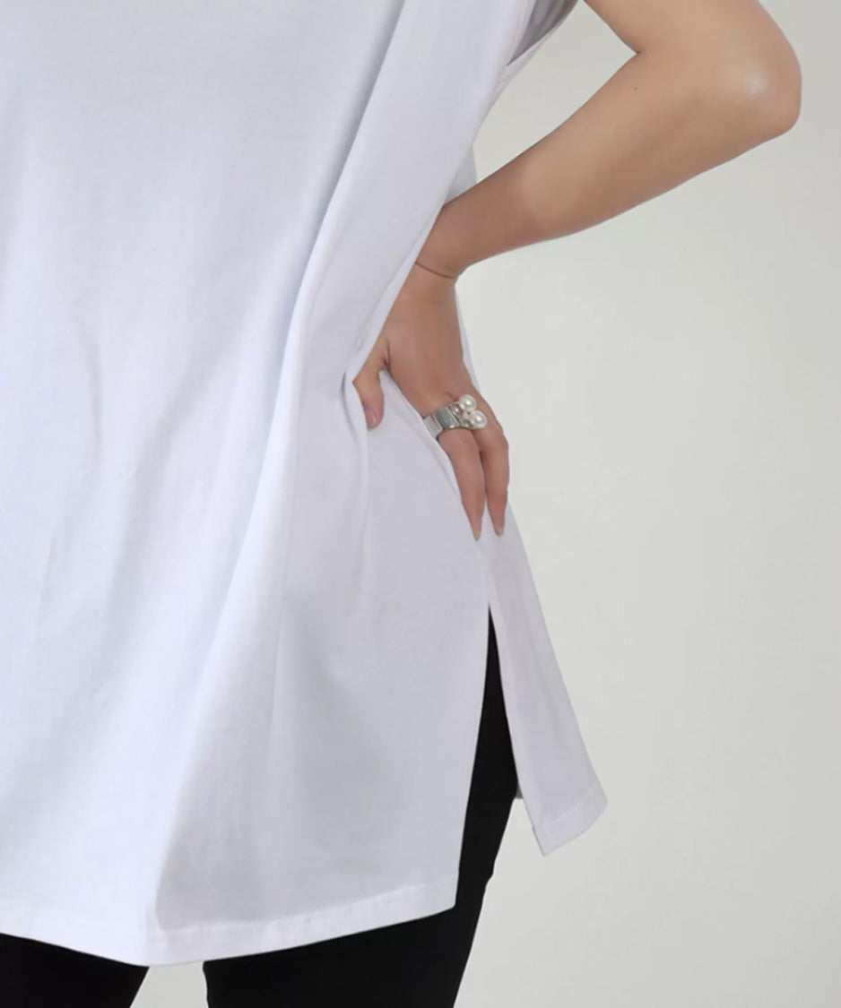 Layered Hem Sleeveless Top