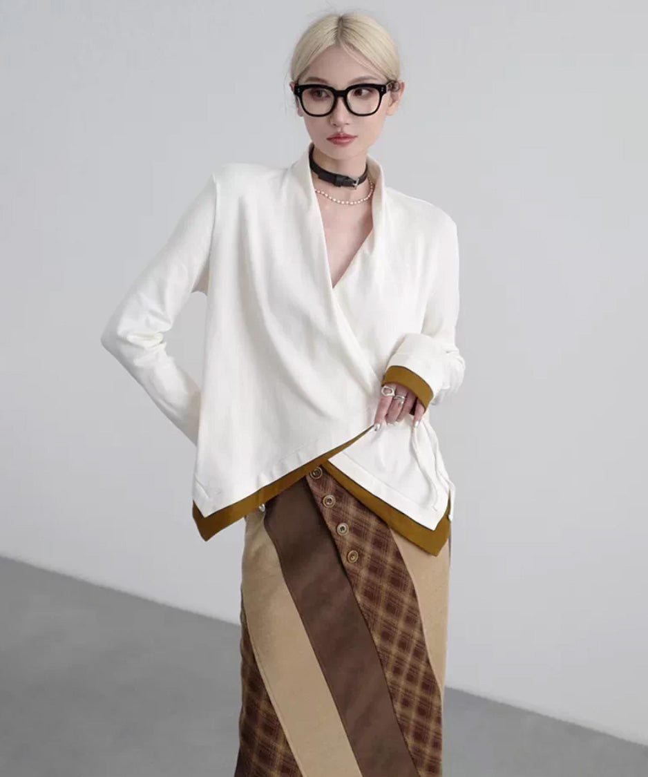 Wrap Cut Layer Top