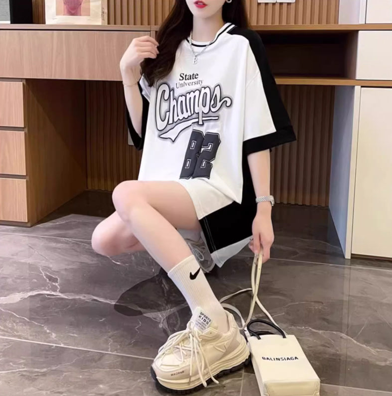Champs Oversize Varsity T-shirt