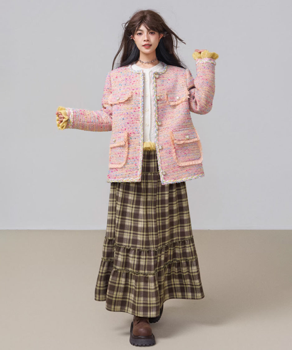 Candy Tweed Pocket Jacket