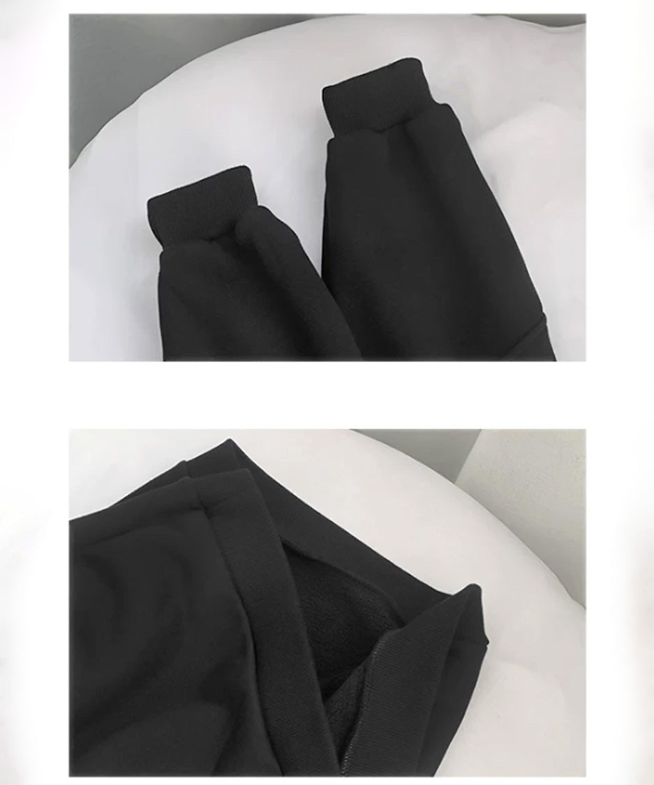 Panel Sleeve High Neck Sweatshirt