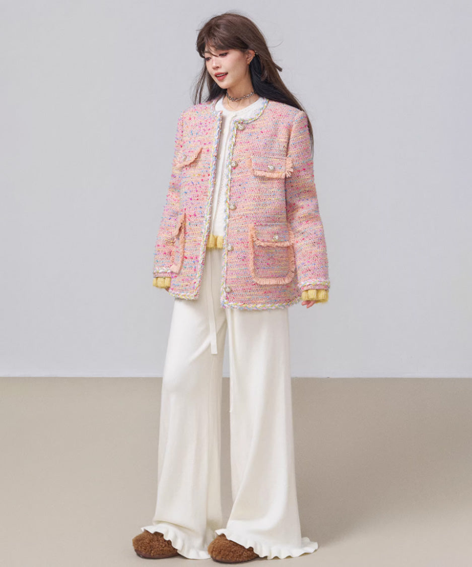 Candy Tweed Pocket Jacket