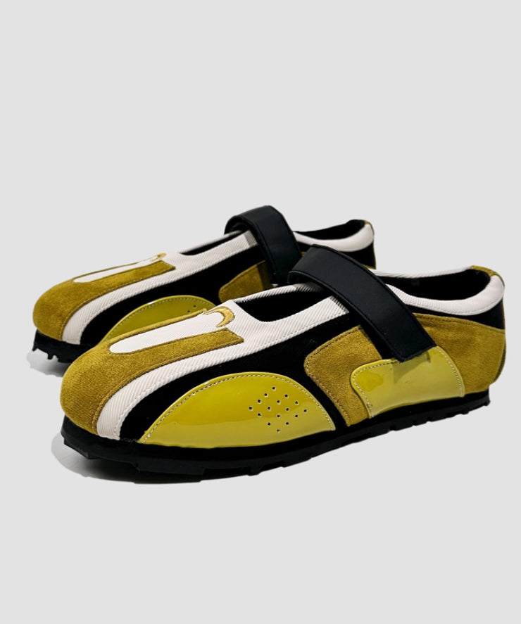 Red Rivet Runner Shoes