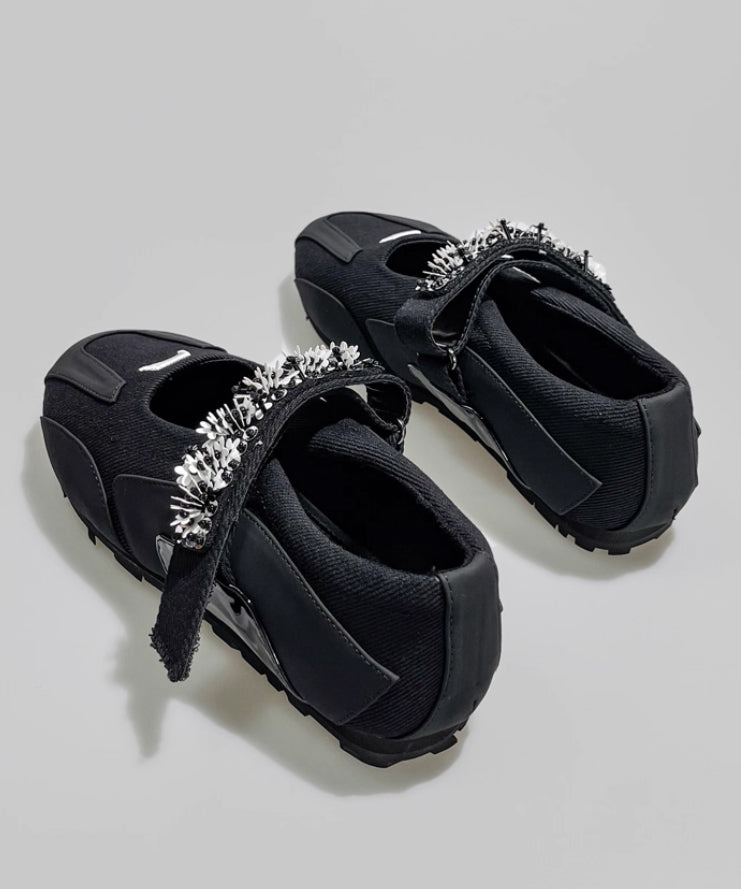 Red Rivet Runner Shoes