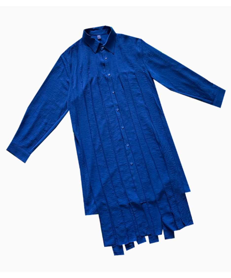 Klein Ribbon Shirt Dress