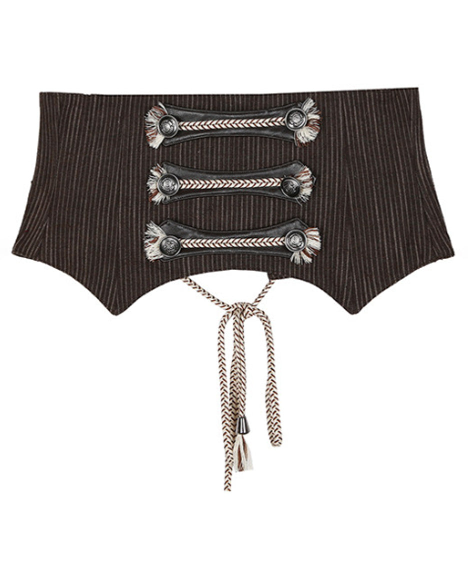 Cord Frame Corset Belt