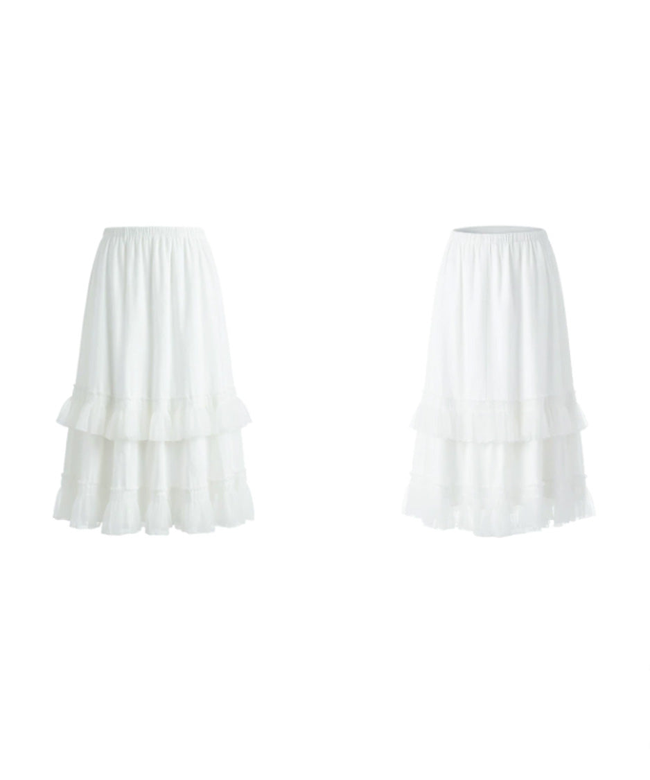 Lunaria Ruffle Skirt