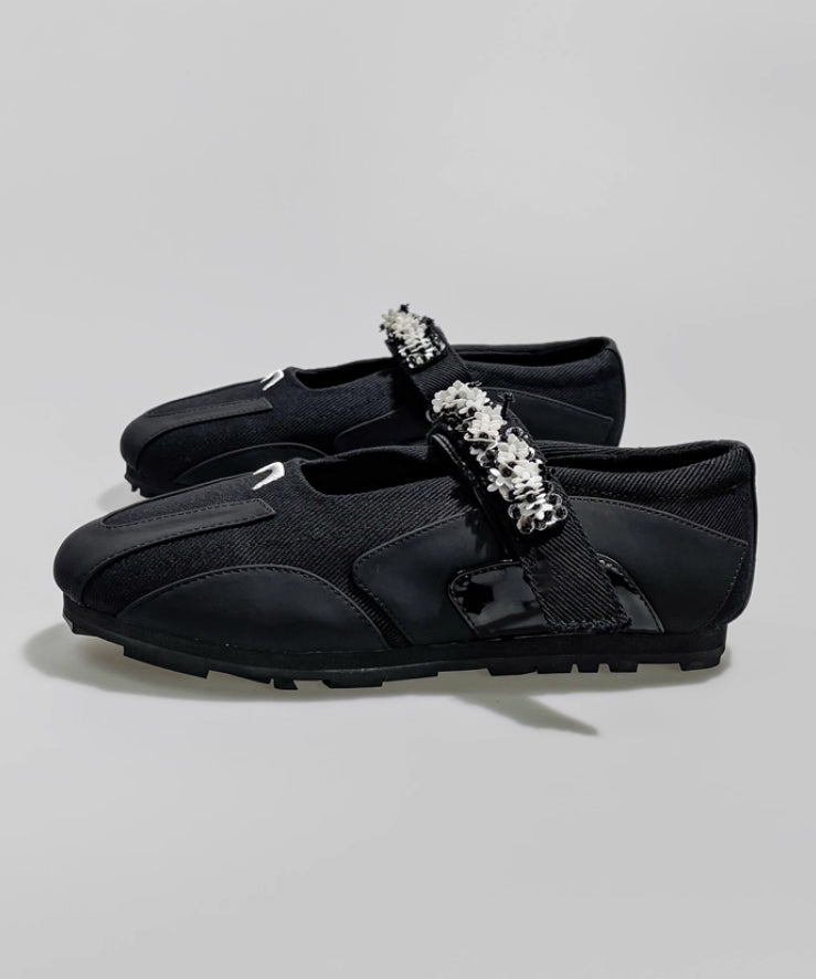Red Rivet Runner Shoes
