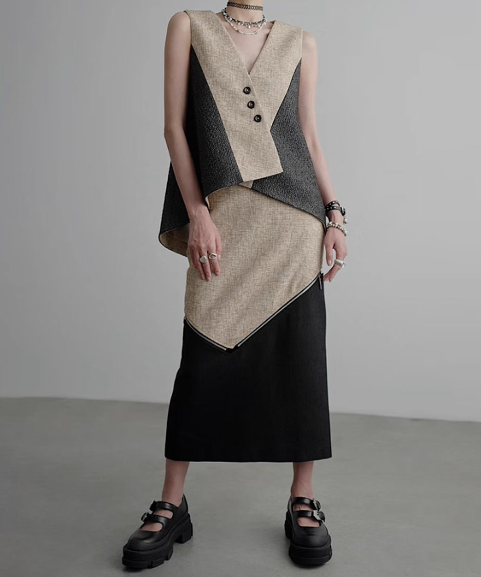 Separate Slit Skirt