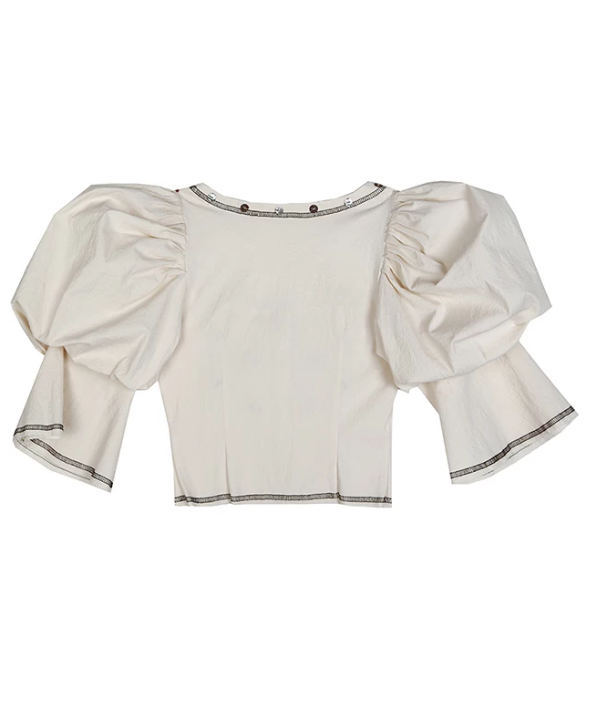 Corset Puff Blouse