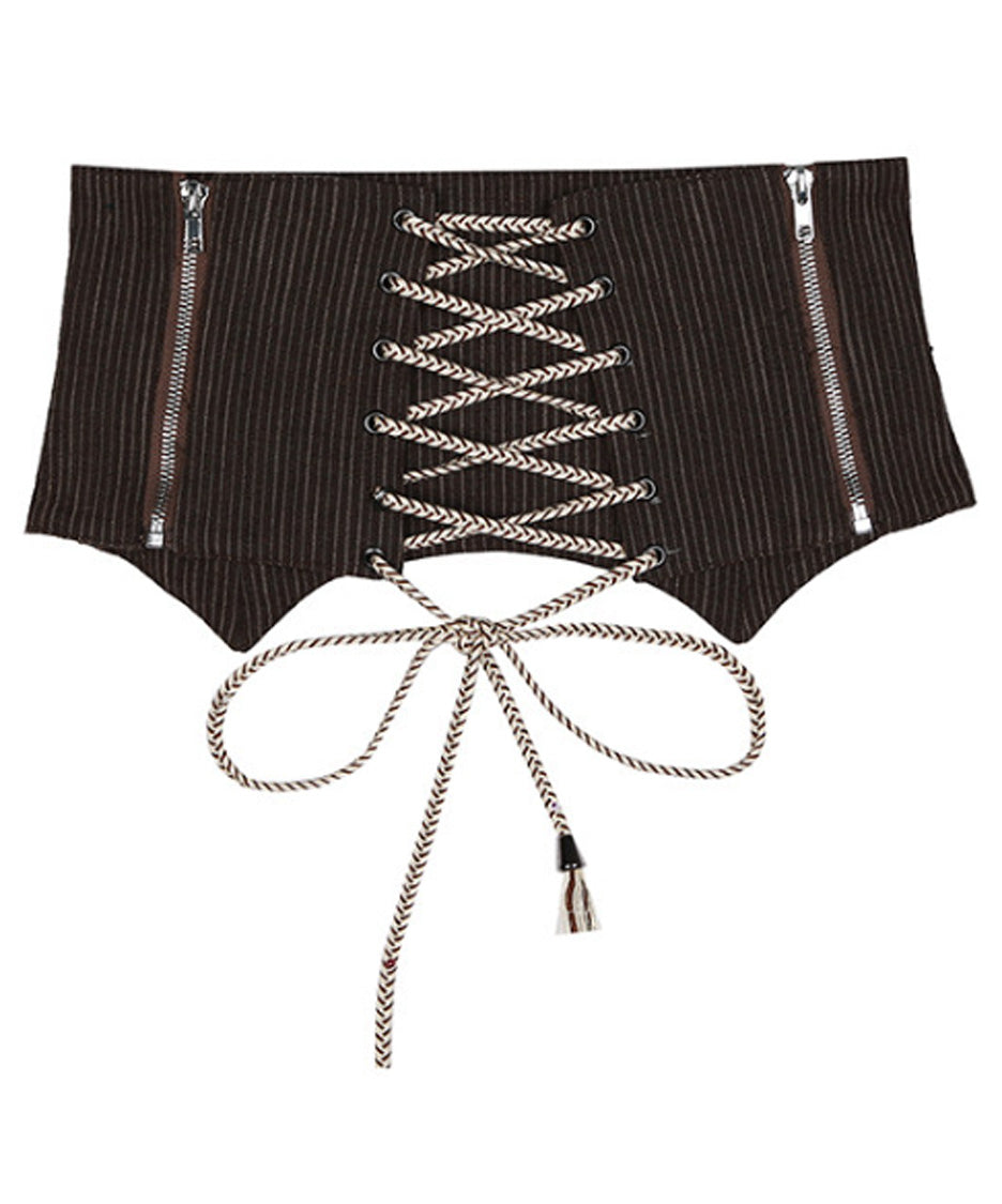 Cord Frame Corset Belt