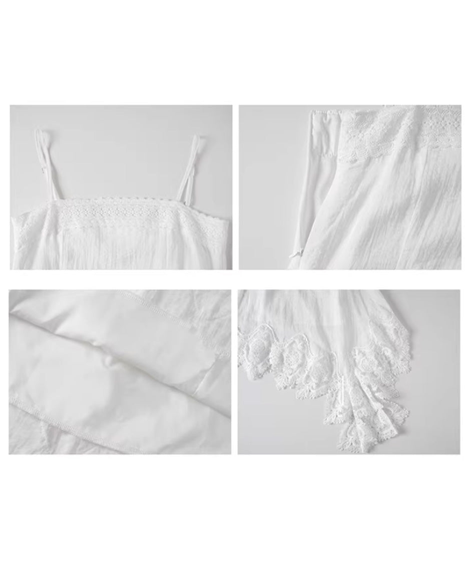 Lace Hem Camisole Dress
