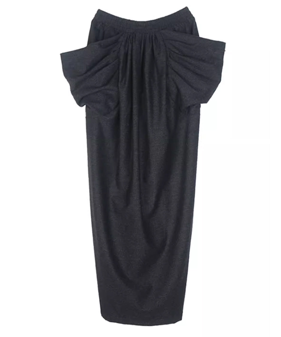 Big Pocket Low Waist Skirt