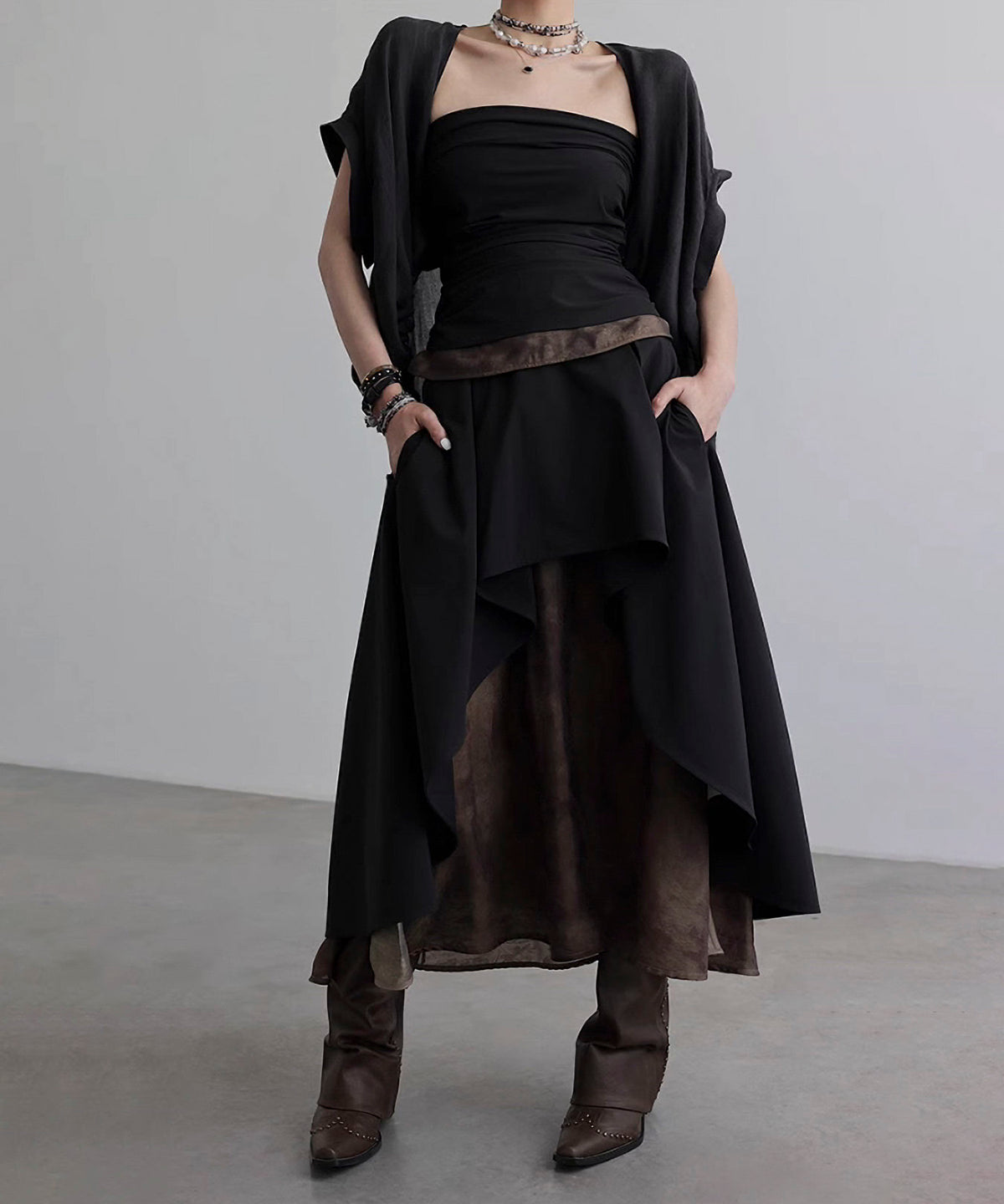 Square Sleeve Blouse