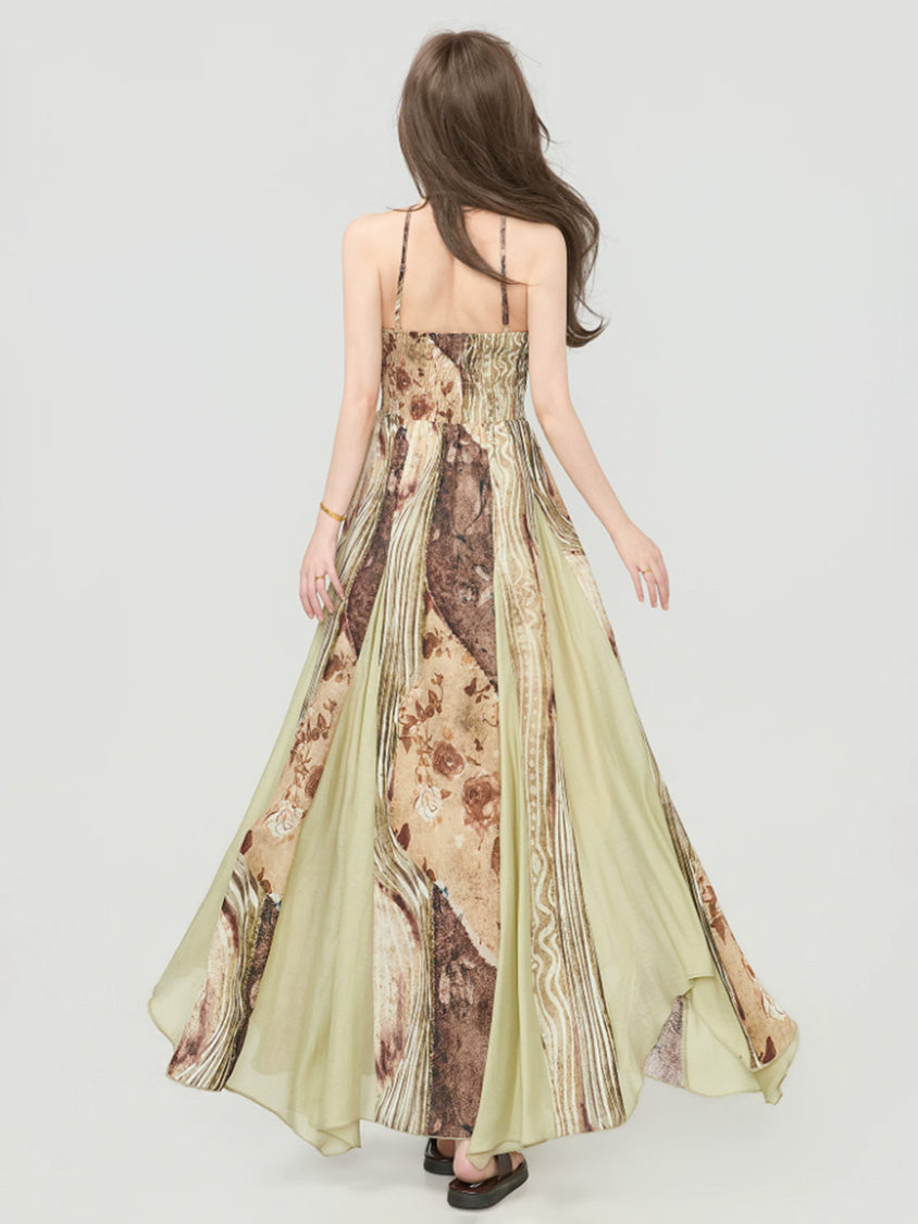 Botanical Veil Dress