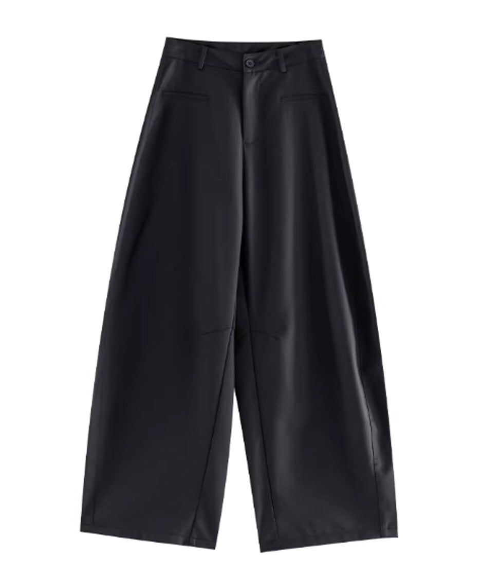 Structured Volume Wide Pants