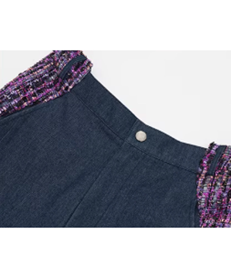 Tweed Accent Flow Pants