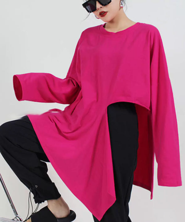 Side Slit Drape Top