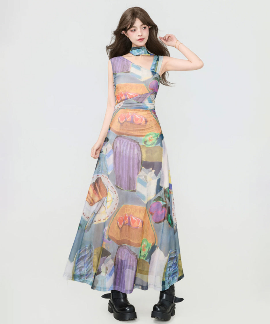Palette Drift Dress