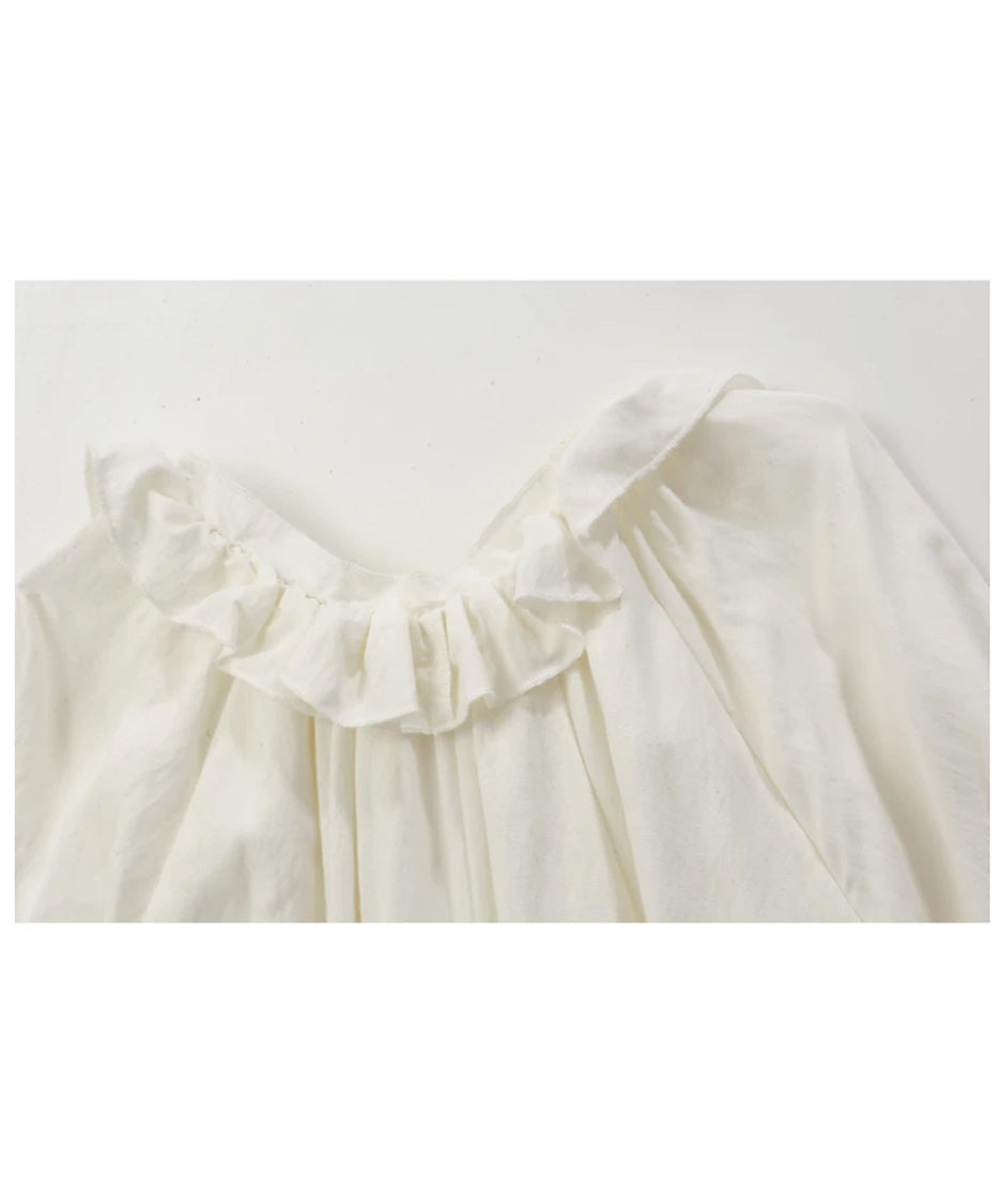 Draw Shirring Dress