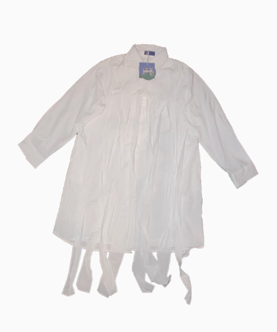Klein Ribbon Shirt Dress