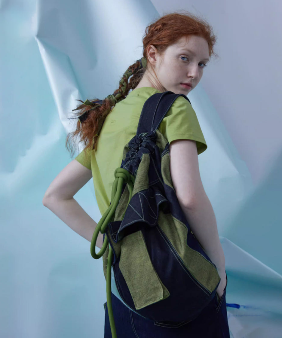 Denim Backpack