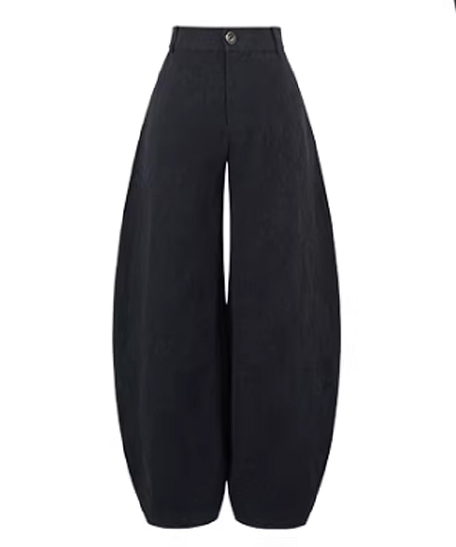 Thorn Embroidery Volume Wide Pants