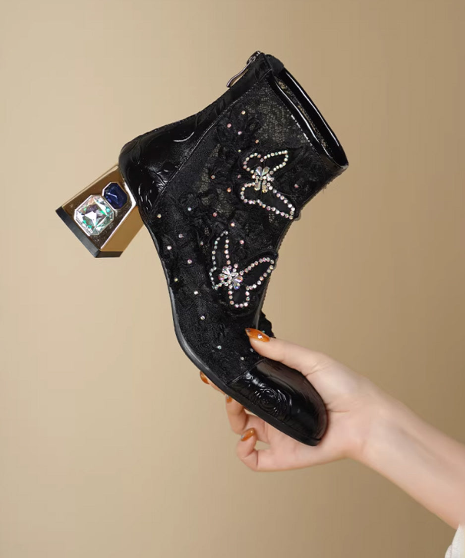 Butterfly Lace Boots