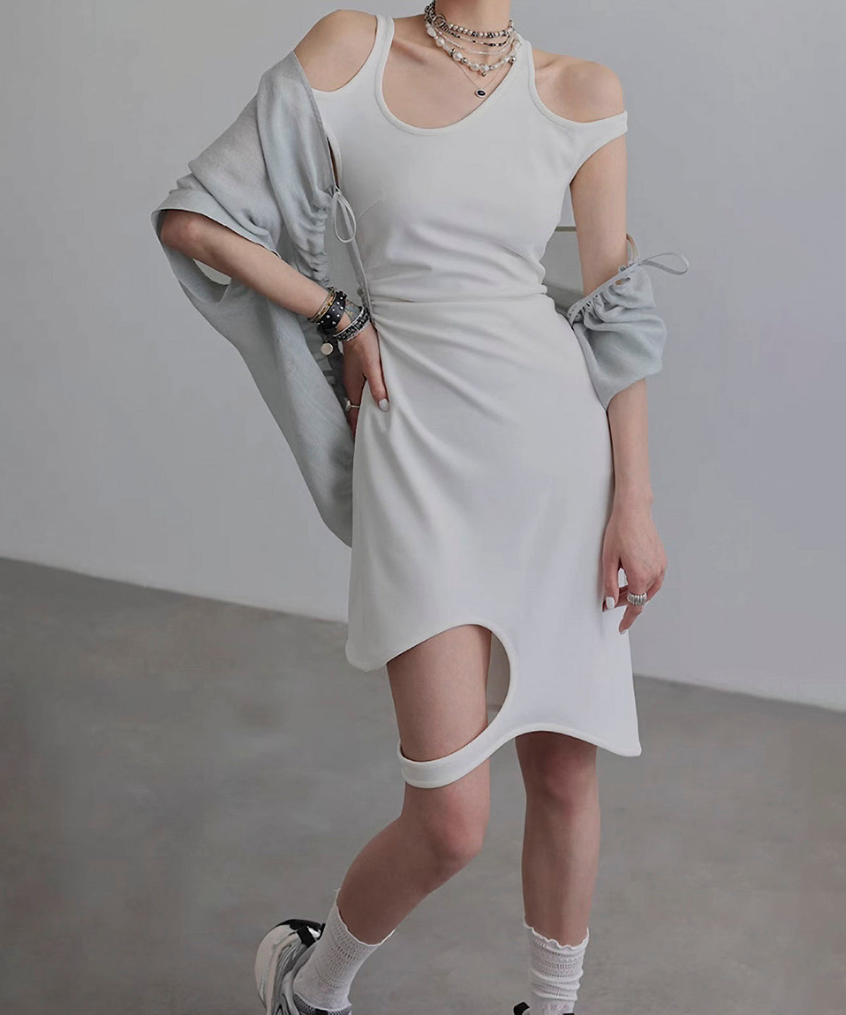 Square Sleeve Blouse