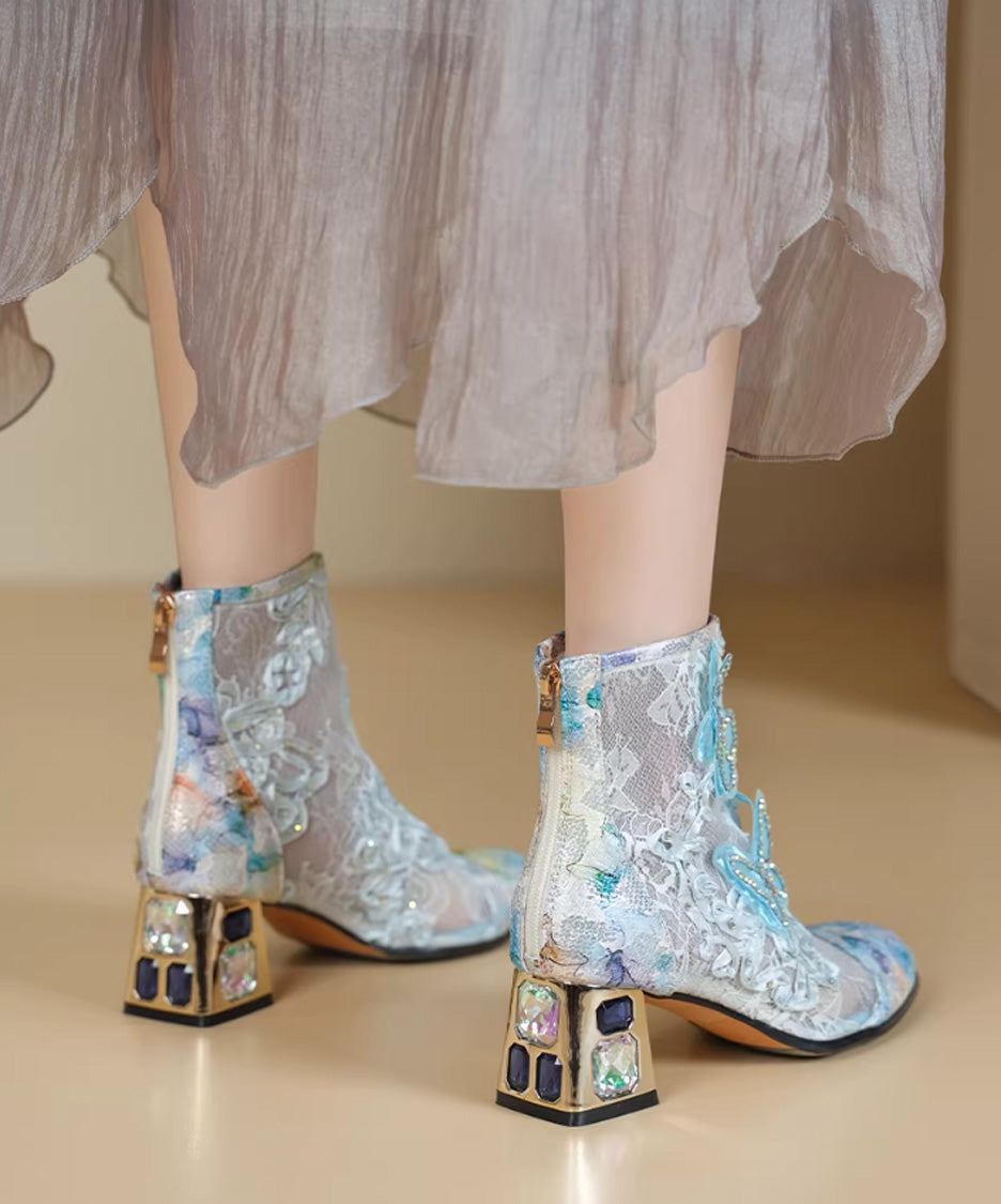 Butterfly Lace Boots