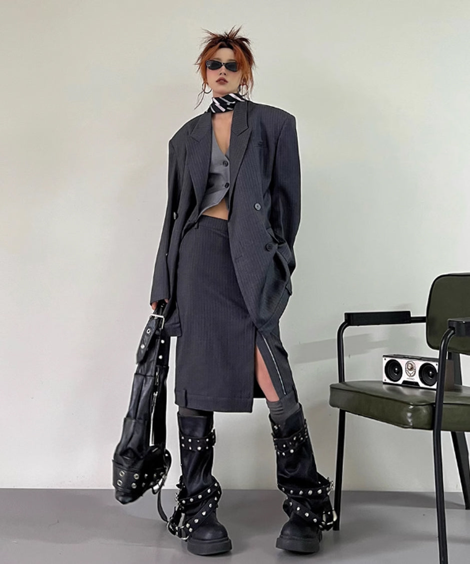 Striped Loose Silhouette Series
