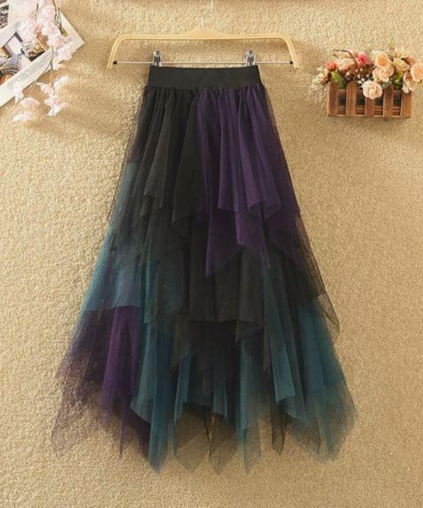 Tulle Layered Skirt